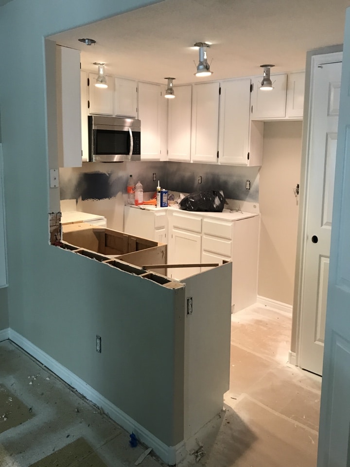 South Salt Lake, UT - Checking in on the progress of our 2 bedroom 2 bathroom condo that we saved from foreclosure in June. Granite should be going in next week. 