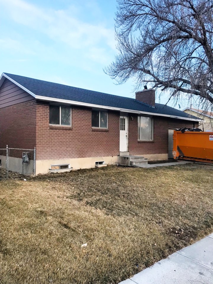Taylorsville, UT - Checking in on a property that needed the roof replaced. A new roof was installed over the weekend and it looks great!